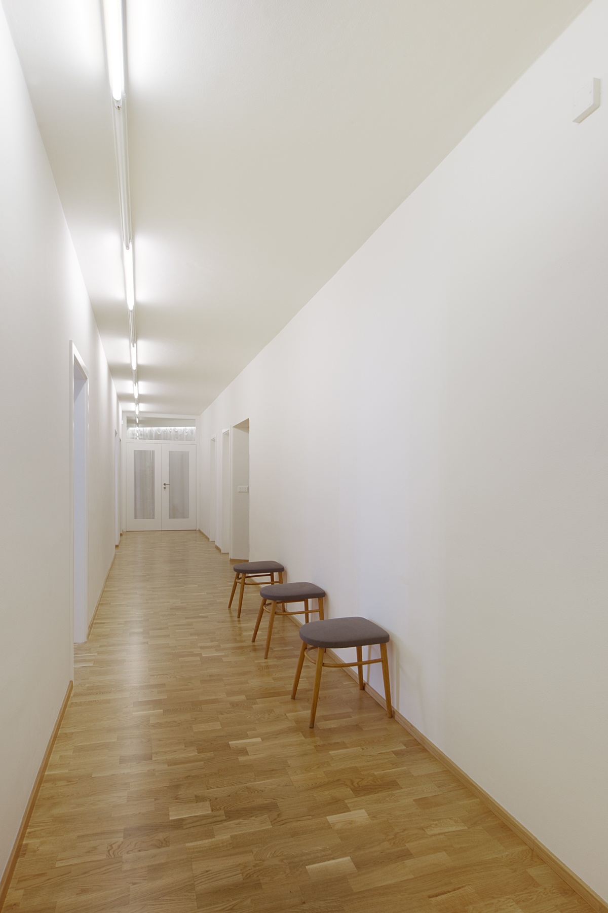 Taneční studio Dřevěné podlahy - taneční studio