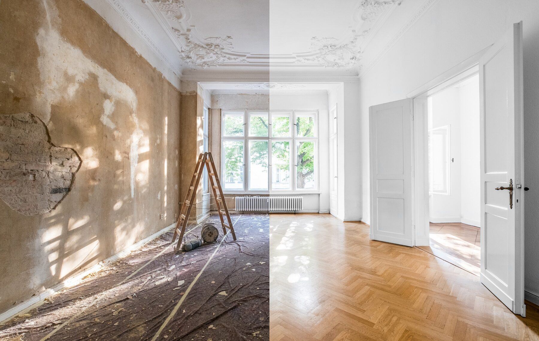 Proměna Dřevěná podlaha