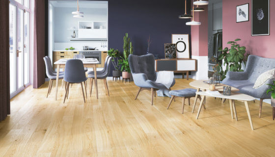 Třívrstvé dřevěné podlahy Pure Wood