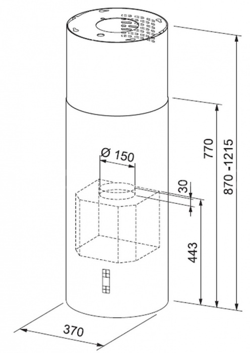 Franke FTU 3807 I XS 77 H-parametry
