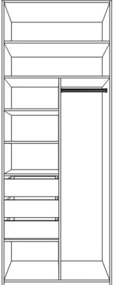 modul-9 Moduly vestavěných skříní