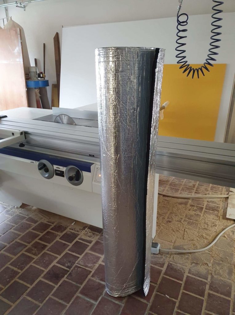 Izolace K-flex K-flex po rozbalení v naší dílně