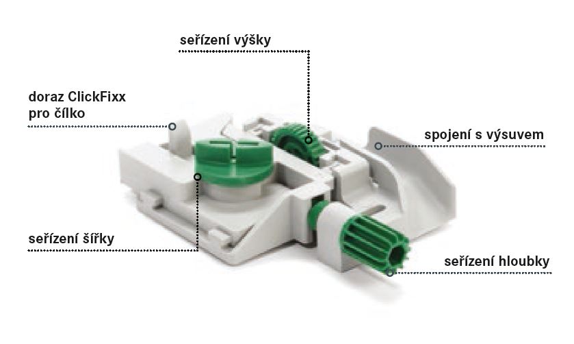 KES 233460 dvojkoš 150mm 90° 3D chrom pravý