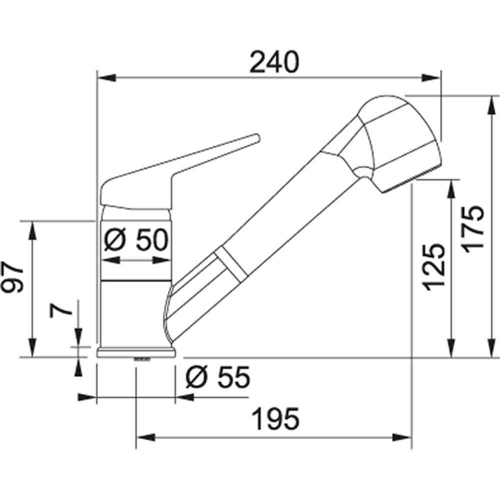 Franke FC 9547.031 Chrom