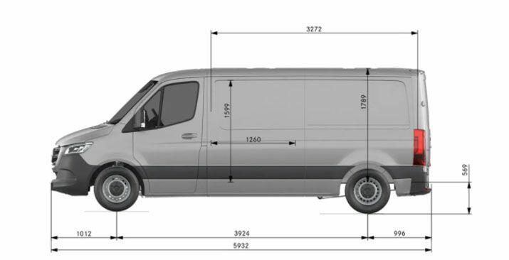 Mercedes sprinter L2H1 Mercedes sprinter L2H1