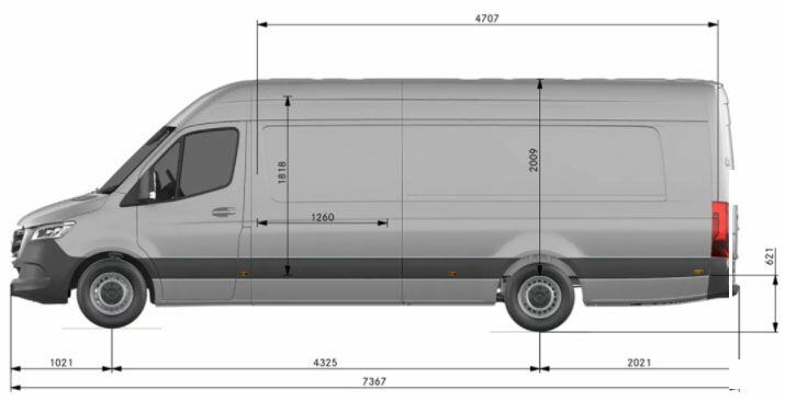 Mercedes sprinter L4H4 Mercedes sprinter L4H4