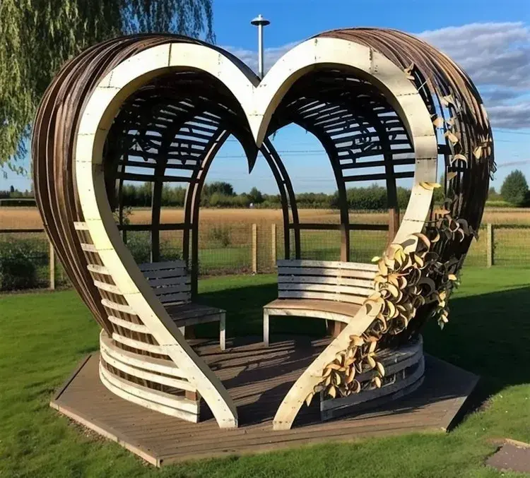 pergola 14 Dřevěné pergoly