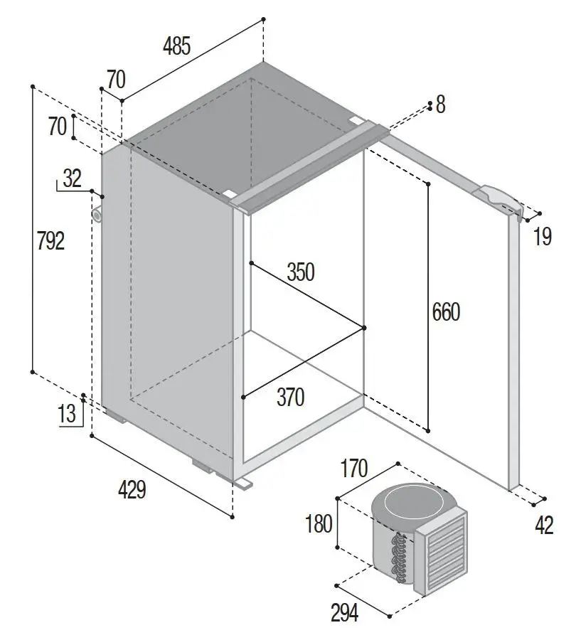 Vitrifrigo C95L