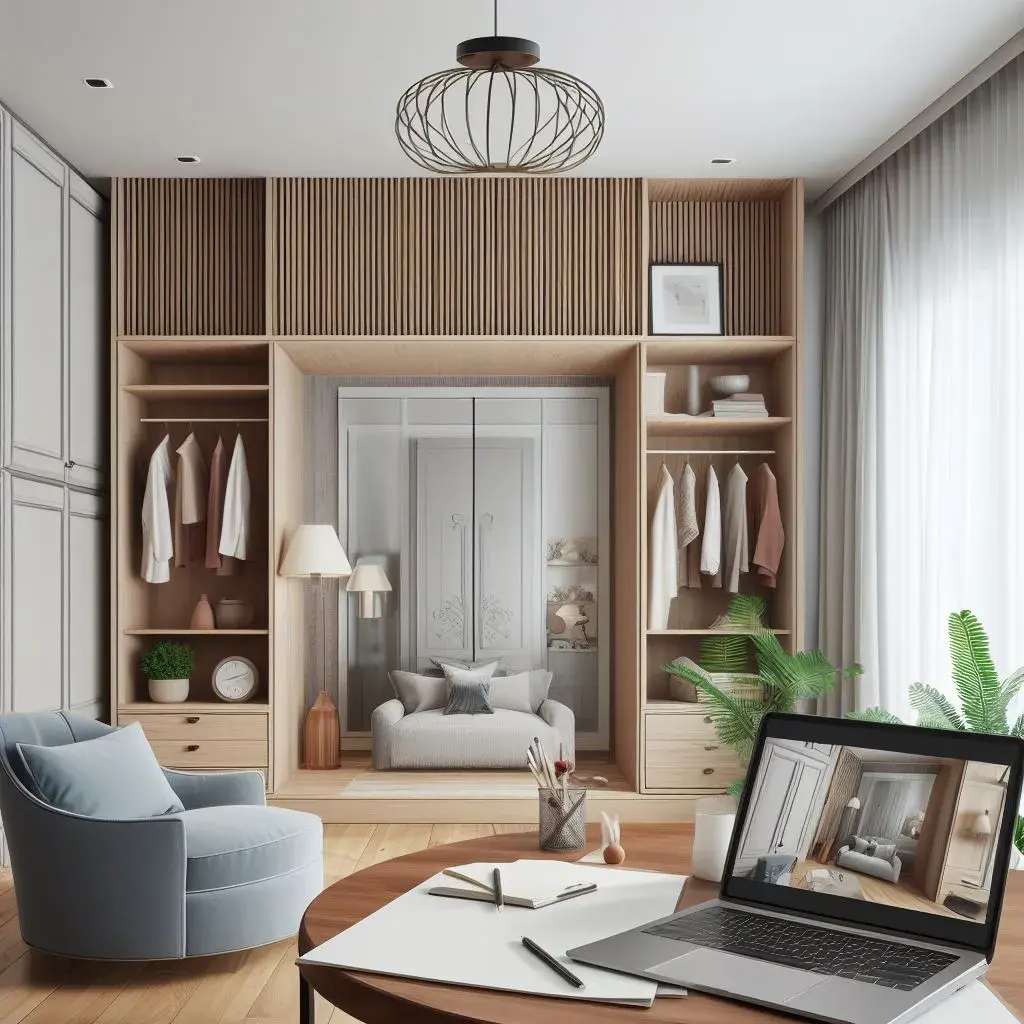 Trendy v designu vestavěných skříní v roce 2023