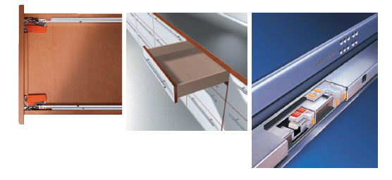 BLUM 550H5000B Tandem částečný 500mm tlumený