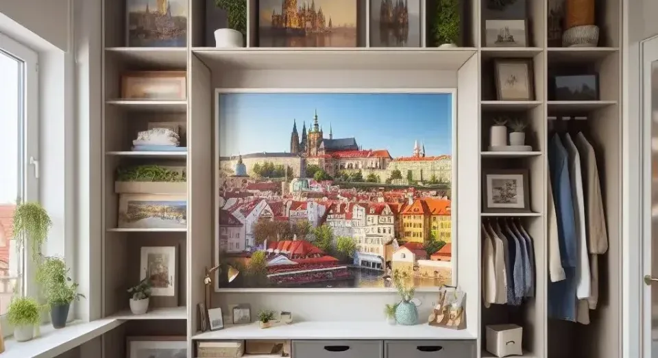Materiál pro vestavěnou skříň